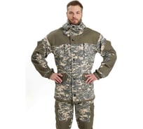 Костюм мужской URSUS "ГОРКА-М" куртка/брюки, цвет КМФ "Мультикам/хаки", ткань Рип-стоп КОС490-МУЛЬТИКАМ/ХАКИ/48-50, 170-176