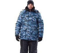 Куртка мужская зимняя URSUS "Охрана" кмф серый вихрь КУР606-К029/60-62, 182-188