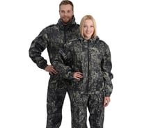 Костюм URSUS "КАСКАД" куртка/брюки, цвет КМФ "Тетрис зеленый ", ткань Полофлис КОС345-ТЕТРИС ЗЕЛЕНЫЙ/52-54, 170-176