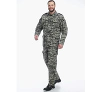 Костюм мужской военно-полевой камуфляж ИВАРУС, зеленая цифра, размер 68-70, рост 170-176 741, 68/170