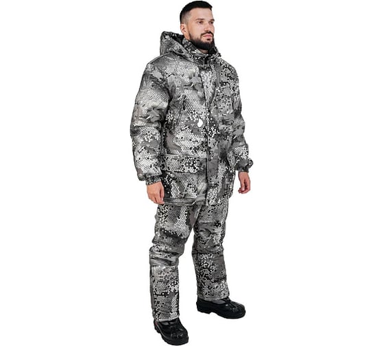 Зимний костюм охотника Nisus Ballistic, цв.кобра серая р.48-50/170-176 00000368153