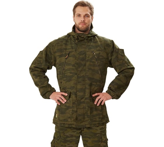 Костюм URSUS ГЕРКОН-ЛЕТО куртка/брюки, кмф Мультикам, Твил рип-стоп, р. 52-54, 170-176 КОС790-МУЛЬТИКАМ/52-54, 170-176 1