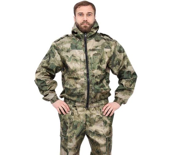 Костюм URSUS "КАСКАД" куртка/брюки, цвет: кмф "штурм", ткань: полофлис КОС345-ШТУРМ; 52-54, 170-176 КОС345-ШТУРМ/52-54, 170-176