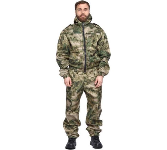 Костюм URSUS "КАСКАД" куртка/брюки, цвет: кмф "штурм", ткань: полофлис КОС345-ШТУРМ; 44-46, 182-188 КОС345-ШТУРМ/44-46, 182-188