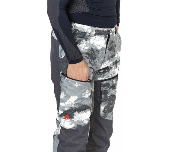 Штаны NORFIN SIGMA CANVAS CAMO 03 р.L 667103-L