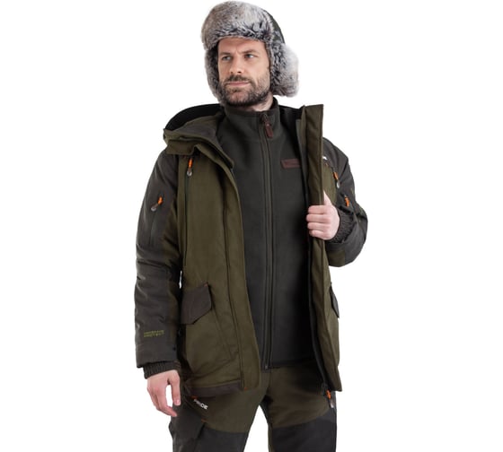 Костюм для охоты PRIDE Магнум V2 зимний -15, хаки_р-р 60-62 рост 182-188 4660335515189