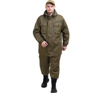 Мужской демисезонный костюм URSUS ЯЛ-02-154, р.60-62, рост 170-176, хаки 90003332