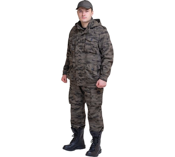 Костюм URSUS ЯЛ-02-72, р.56-58, рост 182-188, кмф серый 90002186 1