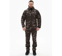 Костюм URSUS ВЕПРЬ куртка/брюки, цвет: кмф Мультикам черный, ткань: Полофлис КОС619/60-62, 170-176