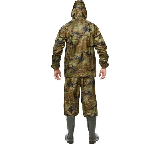 Костюм ПВХ ООО Комус Hunter, зеленый КМФ, р. 52-54, рост 182-188 4603720761648 446583