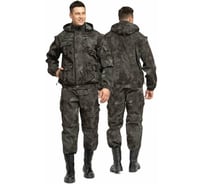 Костюм мужской Раптор рип-стоп КМФ Прабо питон ночь96-100/182-188 18274