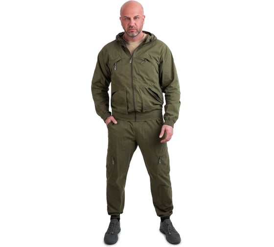 Костюм с сеткой ORION Active Рысь V2 темный хаки, р-р 60-62, рост 170-176 4660335533640 1