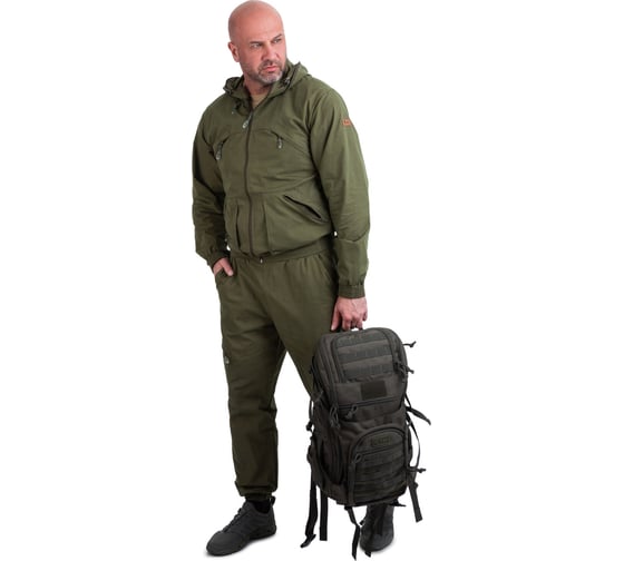 Костюм с сеткой ORION Active Рысь V2 темный хаки, р-р 48-50, рост 170-176 4660335533589