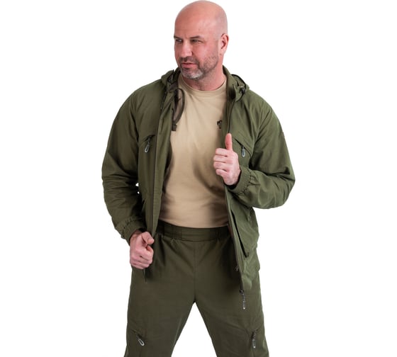 Костюм с сеткой ORION Active Рысь V2 темный хаки, р-р 48-50, рост 170-176 4660335533589