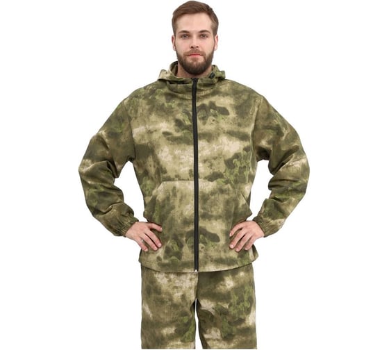 Костюм URSUS МАСКХАЛАТ куртка/брюки, цвет: кмф ШТУРМ , ткань: Сорочечная КОС894-ШТУРМ; 44-46, 182-188 КОС894-ШТУРМ/44-46, 182-188