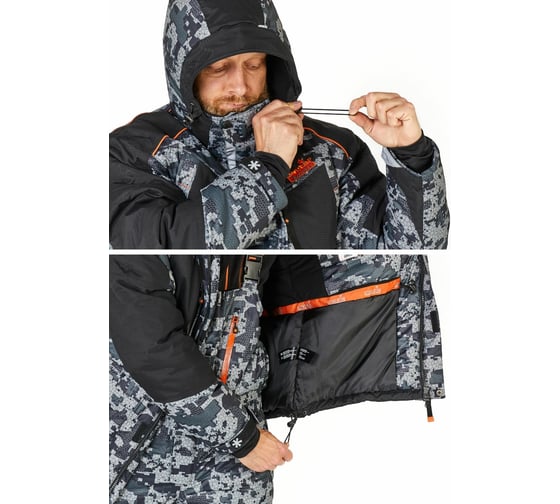 Зимний костюм NORFIN DISCOVERY 2 LE CAMO 04 р.XL 452304-XL