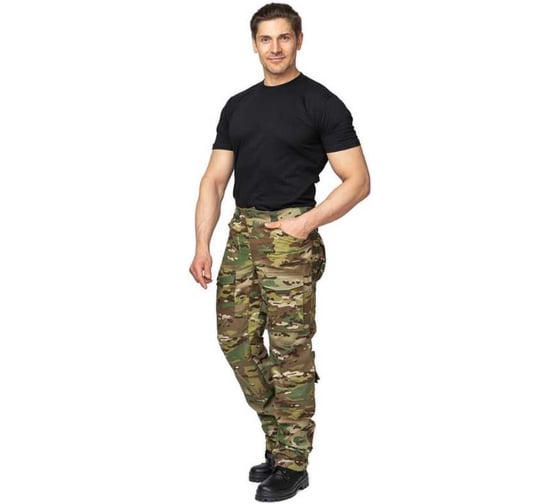 Брюки мужские Прабо Tactical КМФ ягель 96/182-188 (48/5) 4399