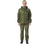 Костюм мужской Прабо Турист ТиСи КМФ зелёная цифра 104-108/182-188 (52/5) 20772
