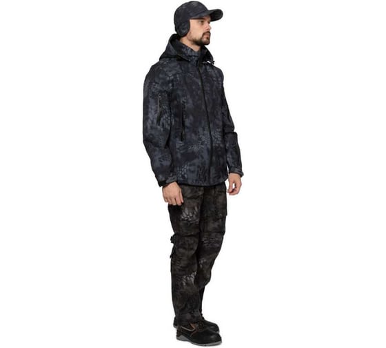 Куртка мужская Прабо Tactical КМФ питон ночь 100/170-176 (50/3) 18571