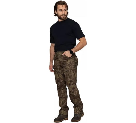 Мужские брюки Прабо Tactical КМФ питон скала 100/170-176 (50/3) 18511