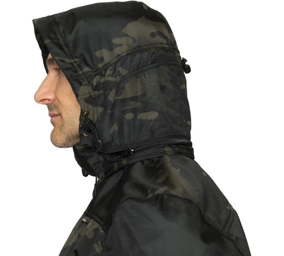 Куртка мужская Прабо Tactical КМФ чёрный ягель 100/170-176 (50/3) 10374