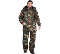 Костюм ГК Спецобъединение ТУРИСТ зимний, КМФ зеленый (120-124, 158-164), компл, Кос 413/120/158