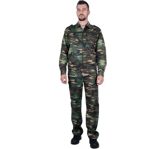 Костюм ГК Спецобъединение ВУЛКАН, КМФ зеленый (128-132, 158-164) Кос 420/128/158 1