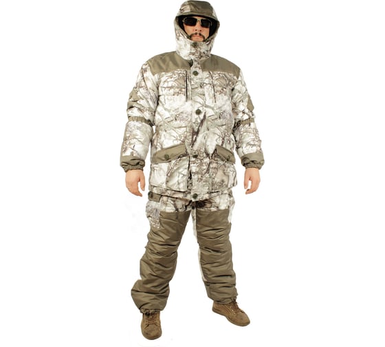 Зимний костюм WOODLINE Снежный барс, белый, р. 4XL 0072851 1