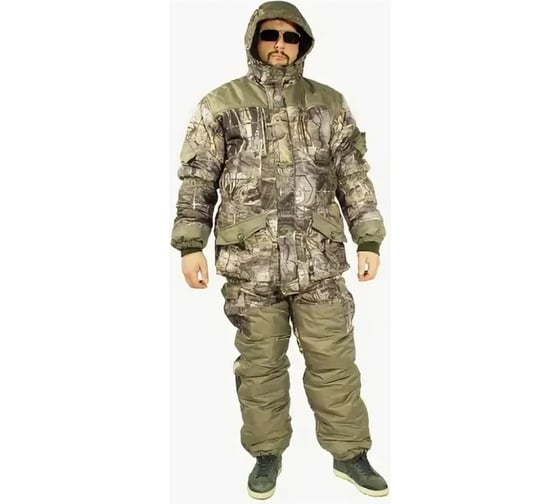 Зимний костюм WOODLINE Снежный барс, карта, р. XXXXL 0073241
