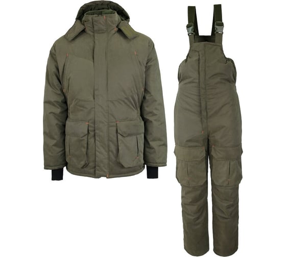 Костюм Элементаль Centaur tokio Ткань Токио (состав: 30_ нейлон, 70_ ПЭ), подкладка таффета/флис (состав: 100_ ПЭ), утеплитель insulate (состав: 100_ ПЭ) К-472 Хаки, 56/58, 170-1 4630086584154 1