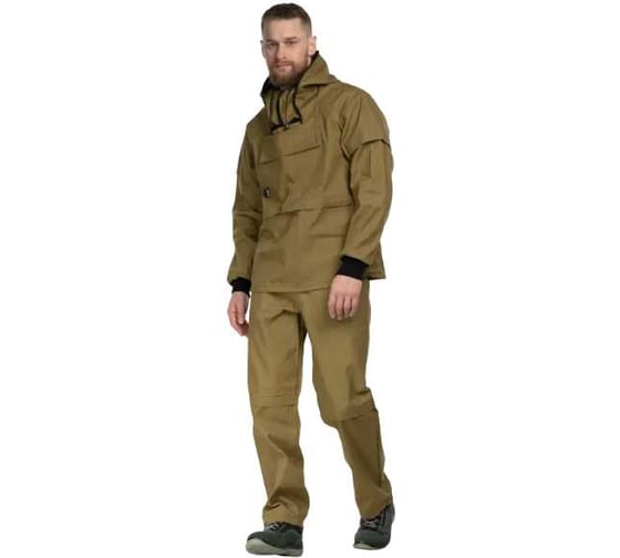 Костюм противоэнцефалитный FORT Антигнус Плюс, куртка+брюки, хаки 44-46/170-176 00501463091 1