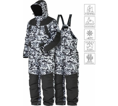 Зимний костюм Norfin EXPLORER 2 CAMO 03 р.L 350103-L