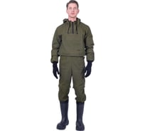 Костюм противоэнцефалитный ГК Спецобъединение Тайга, хаки, ткань палатка, размер 136-140, рост 194-200 Кос 061/136/194