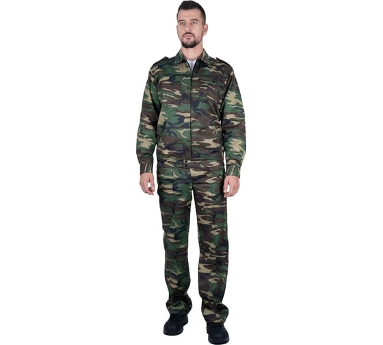 Костюм ГК Спецобъединение ВУЛКАН, КМФ зеленый (136-140, 158-164), компл, Кос 420/136/158 1