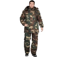 Костюм ГК Спецобъединение ТУРИСТ зимний, КМФ зеленый (112-116, 158-164), компл, Кос 413/112/158