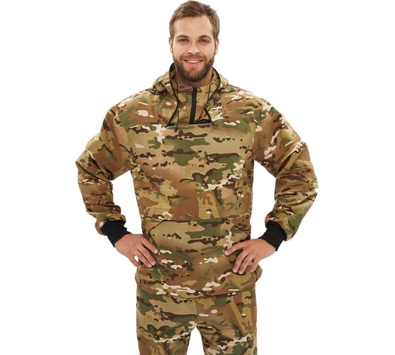 Костюм туристический с сеткой URSUS ПРТНЦФ, цвет: кмф Камыш, ткань: Грета КОС285-К124/64-66, 182-188
