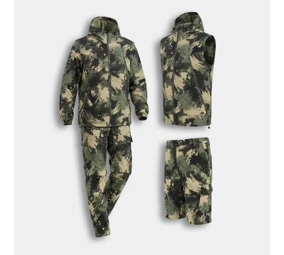 Костюм Ifrit Метаморф (Metamorf) твил, арт. К-410 Ткань Твил (состав: 35_ хлопок, 65_ ПЭ) Камуфляж, 56/58, 170-176 4630086587162