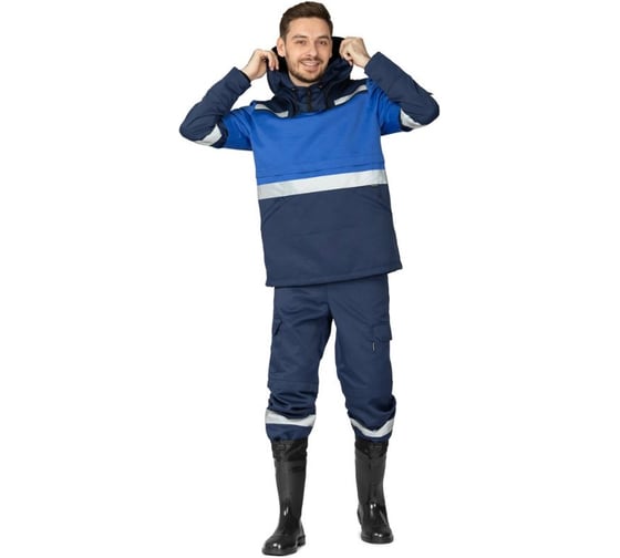 Костюм противоэнцефалитный Прабо т.синий/василёк 96-100/182-188 (48/5) 75981