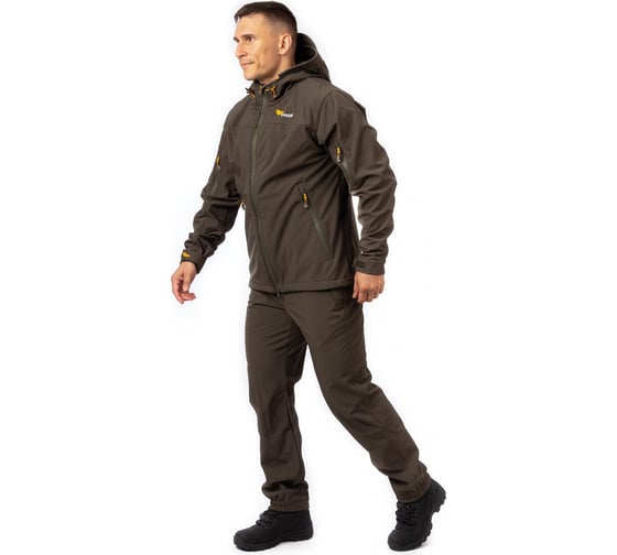 Костюм Pride Magnum Магнум, софт-шелл на флисе, хаки, р-р 44-46 рост 170-176 4610097040238