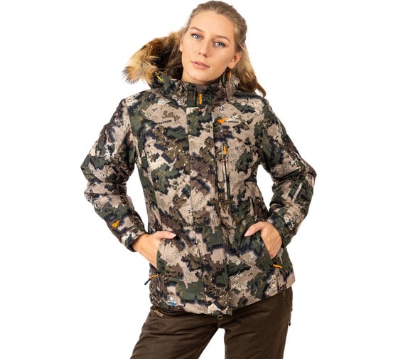 Женская куртка PRIDE Кобра, Алова, с мехом, р-р 40-42 рост 158-164 4630037714067