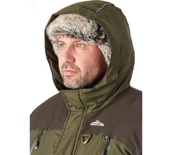 Зимний костюм Grayling Skat -45, таслан, хаки, р.48-50, рост 182-188 4610097047640