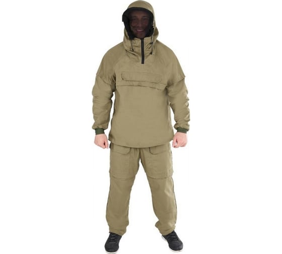 Противоэнцефалитный костюм FISHERMAN nova tour Москит V2 XS, хаки 95276-513-XS