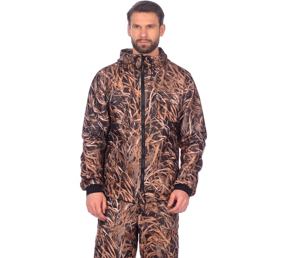 Демисезонный костюм HUNTSMAN Тайга-3, ткань Алова, КМФ камыш t_3_100-703-44-46/170