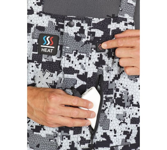 Зимний костюм Norfin EXPLORER 2 CAMO HEAT 04 р.XL 351104-XL