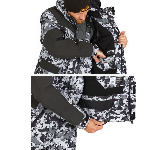 Зимний костюм Norfin EXPLORER 2 CAMO HEAT 04 р.XL 351104-XL