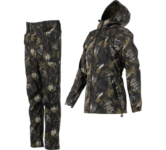 Женский костюм Элементаль Ifrit Skadi Duspo fleece bonding Камуфляж, р. 52-54 158-164 К-441-52/54-164 4630086583485