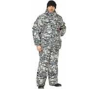 Утепленный костюм Авангард. Профессиональная экипировка Акватика серый пиксель, р.104-108, рост 182-188 80219