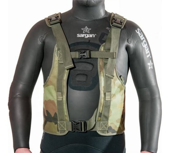 Разгрузочный тканевый жилет SARGAN ТОБОЛ камуфлированный, р.XXL SGTOBMCAMXXL 1