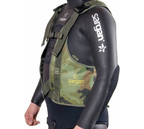 Разгрузочный тканевый жилет SARGAN ТОБОЛ камуфлированный, р.XXL SGTOBMCAMXXL