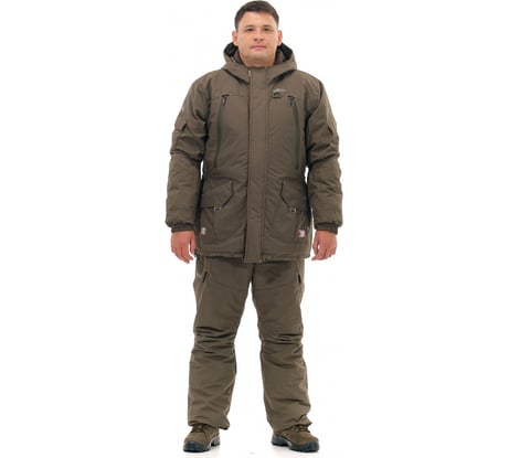 Демисезонный костюм для рыбалки Grayling Скат, -15, хаки, р. 48-50, рост 170-176 4630037711608